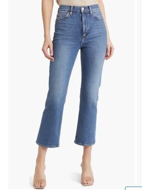 Re/done 70s crop bootcut jeans